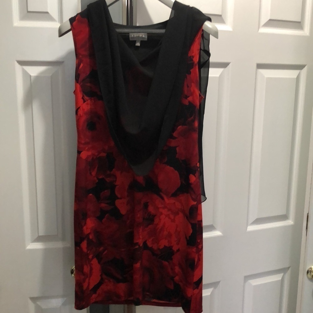 Laura petites rosé shawl dress size 10